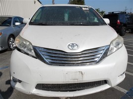 2011 Toyota Sienna Limited Pearl White 3.5L AT 4wd #Z21585